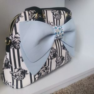 Betsey Johnson Blue Bag